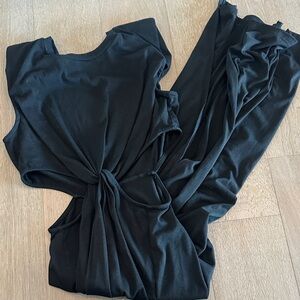 Stylish Black dress Maxi small